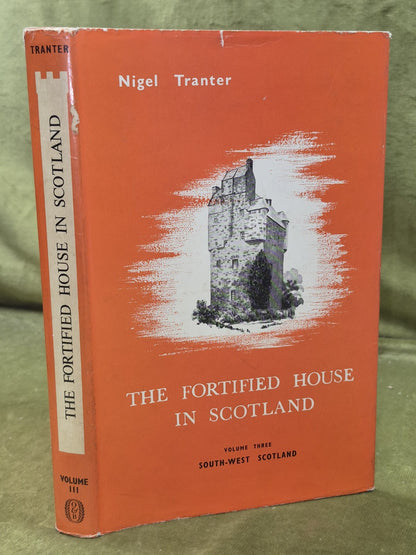The Fortified House in Scotland Nigel Tranter First Editions + Facsimile HB DJ17