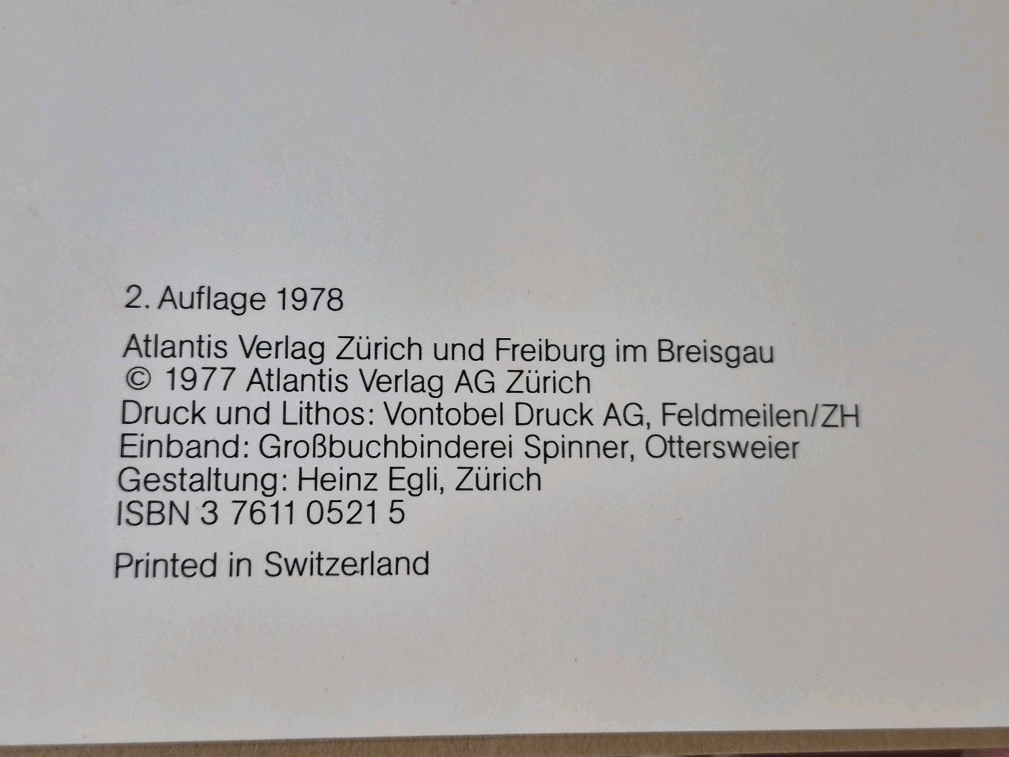 Die Torstraße - Heinz-Joachim Draeger (1977) Erstausgabe Atlantis Verlag3