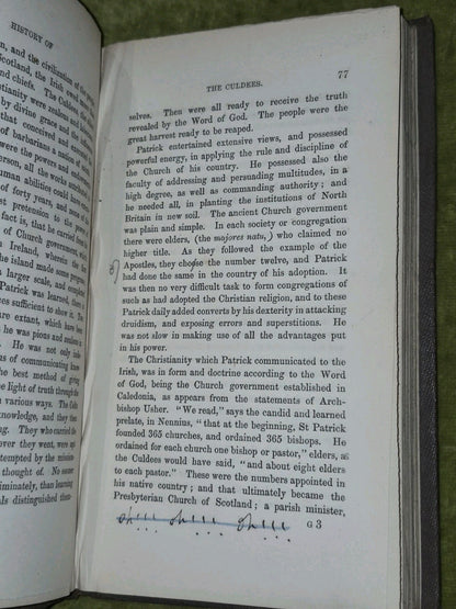 The History of the Culdees: Ancient Clergy 1855 Duncan M'Callum John Menzies5