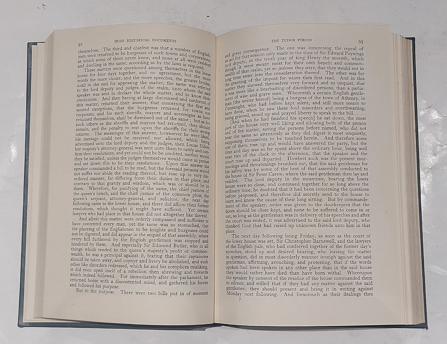 Irish Historical Documents 1172-1922, Curtis & McDowell, 1st Edition (1943)4