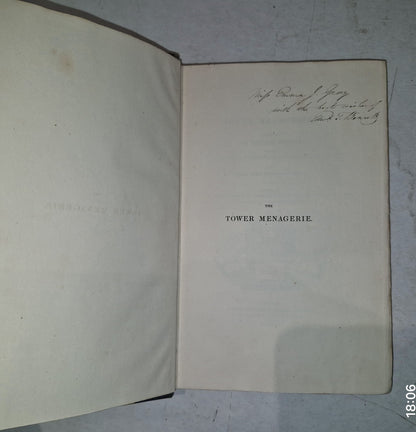 1829 1st THE TOWER MENAGERIE Edward Bennett NATURAL HISTORY Animals ENGRAVINGS2