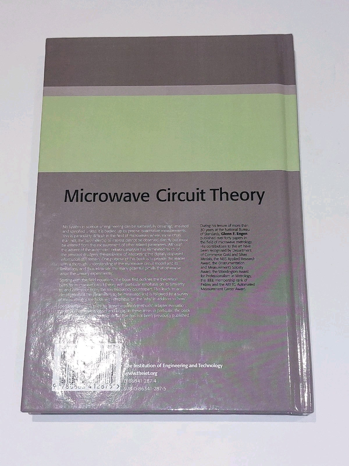 Microwave Circuit Theory and Foundations of Microwave by Glenn Engen (2007) Hb2