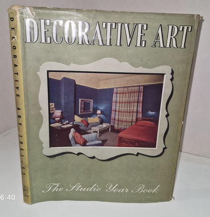 Decorative art. The Studio yearbook 1951-52 (hardback) With Dust Jacket.0