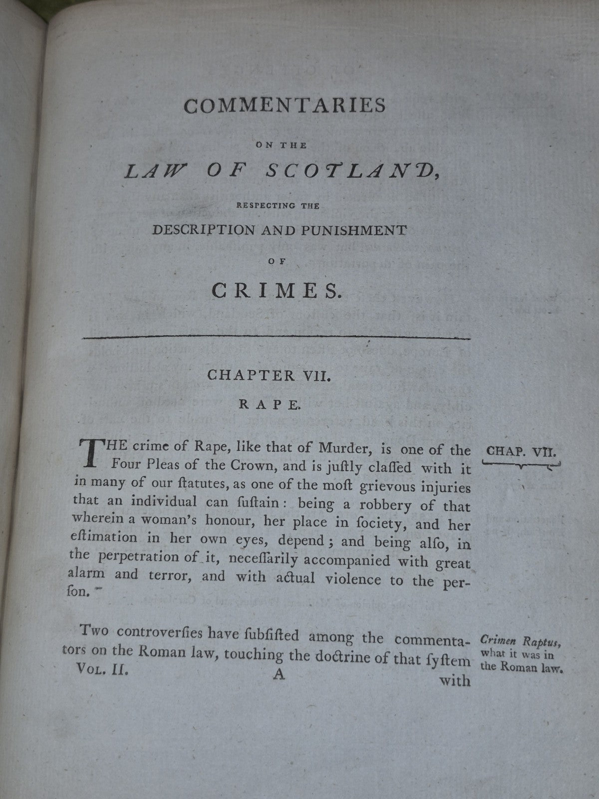 David Hume's Criminal Law Description Trial 1797 First Edition Bell & Bradfute8