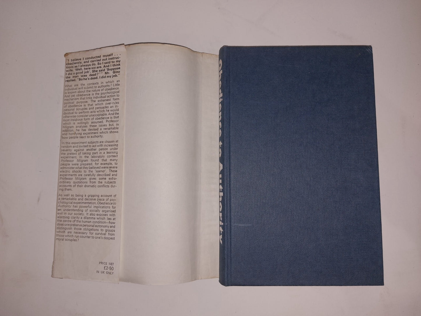 Obedience To Authority By Stanley Milgram (1974) Book2
