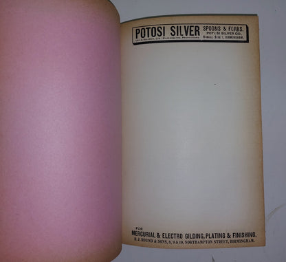 The Jeweller & Metalworker Annual 1912  Adverts, Gold & Silver9