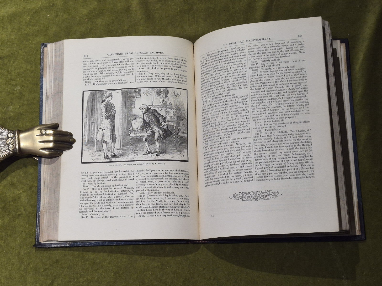 Gleanings from Popular Authors Grave and Gay Vols 1 & 2 - 1882 1st Ed7