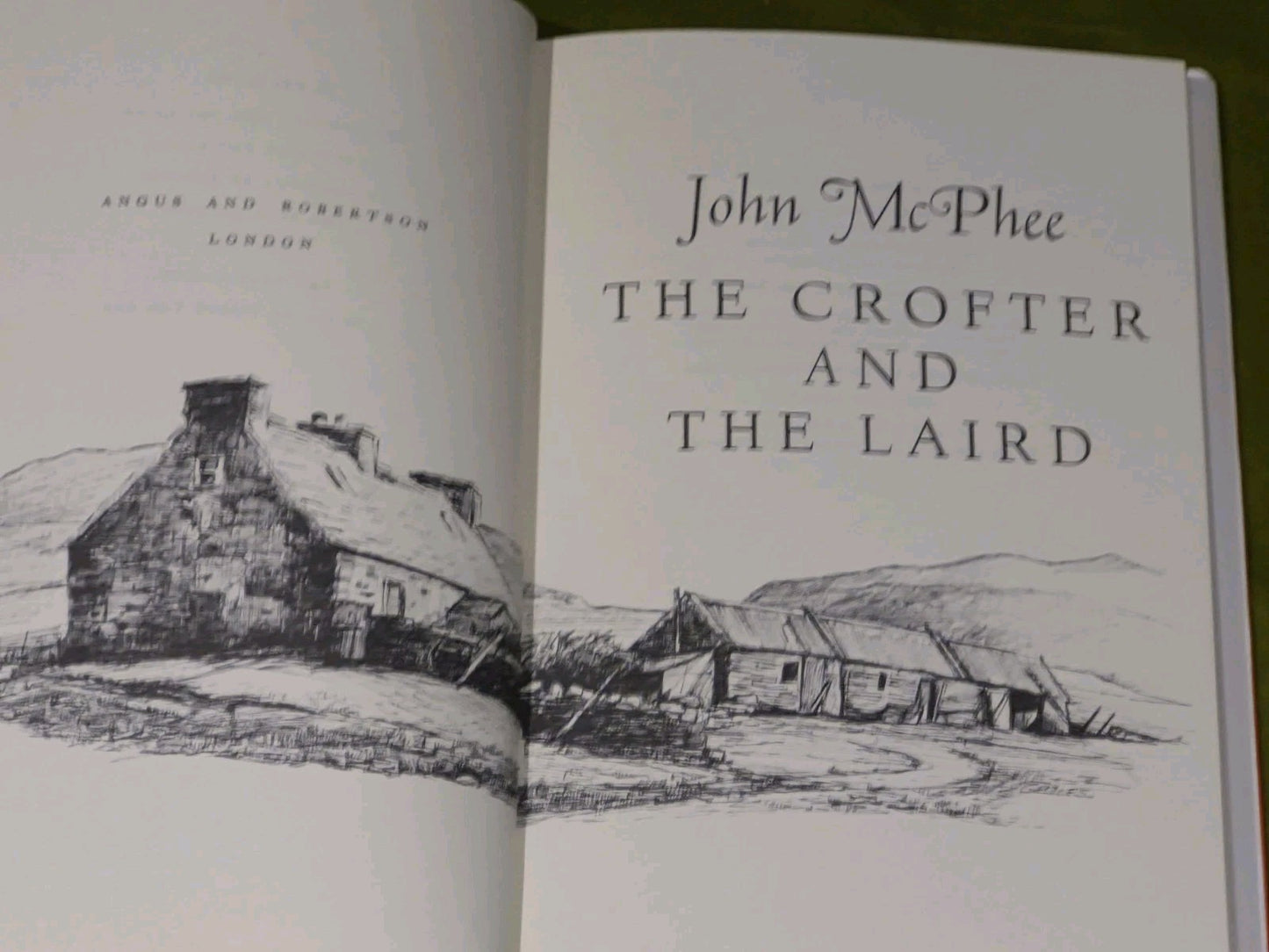 John McPhee: The Crofter & The Laird 1970 1st UK ed HB/DJ3