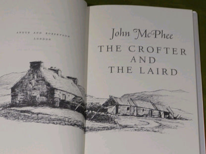 John McPhee: The Crofter & The Laird 1970 1st UK ed HB/DJ3