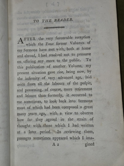 Sermons Hugh Blair 1811 James Finlayson New Edition6