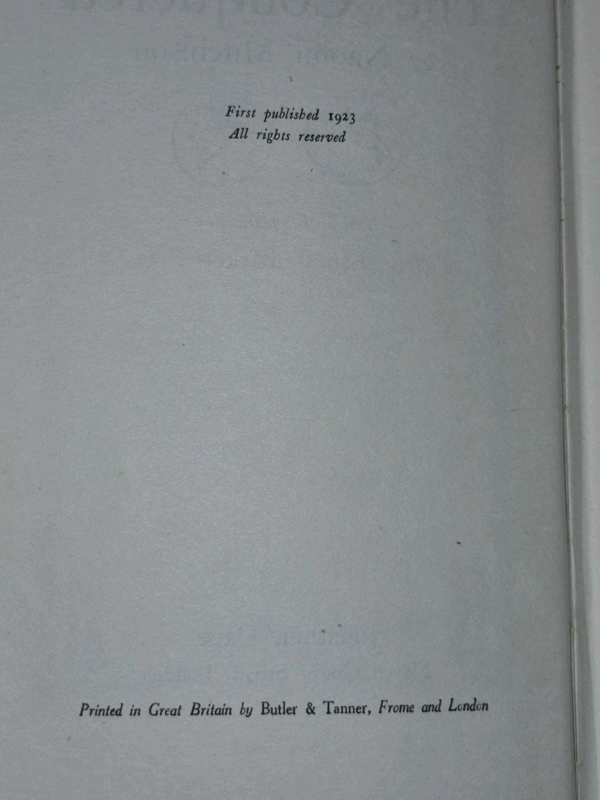The Conquered Naomi Mitchison First Edition Jonathan Cape 19236