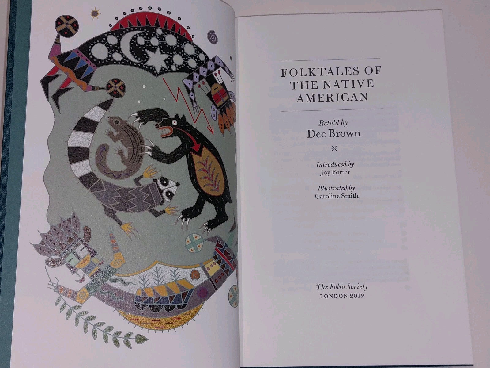 Folktales of the Native American  Dee Brown  Folio Society (2012) Folk Tales4
