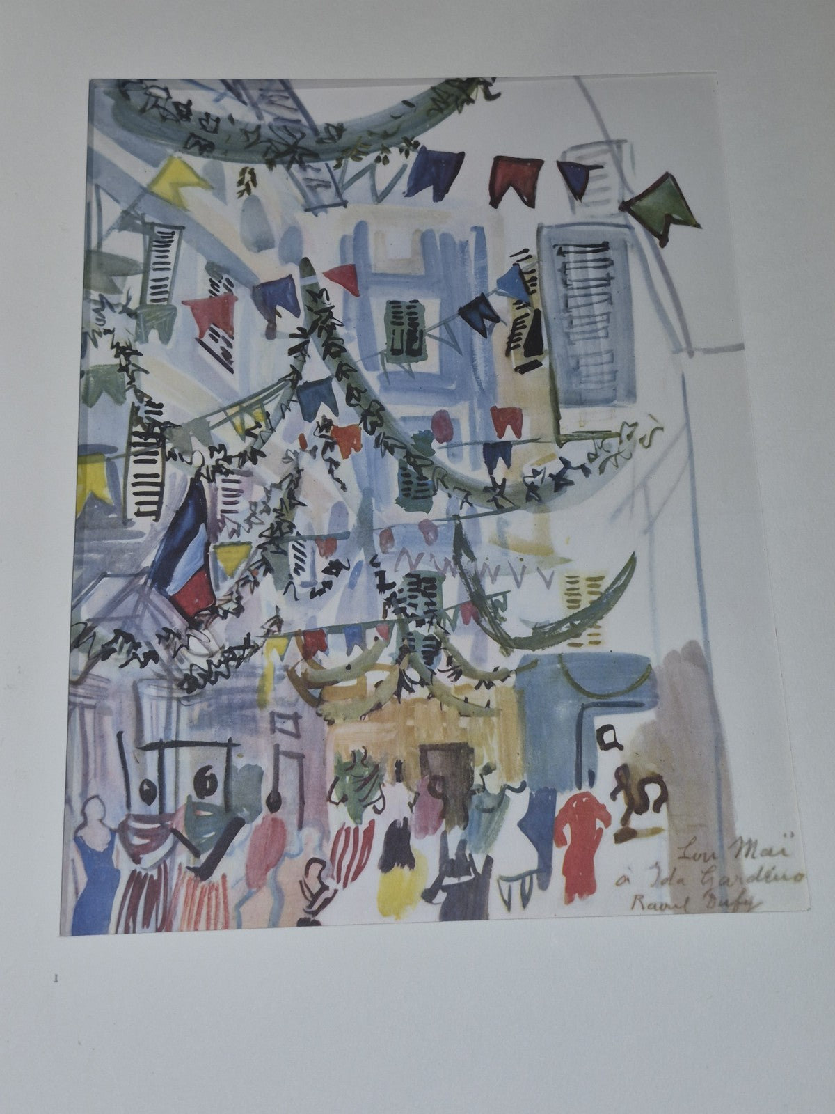 Raoul Dufy Ten Colour Collotypes after Watercolours (1961) Max Huggler7