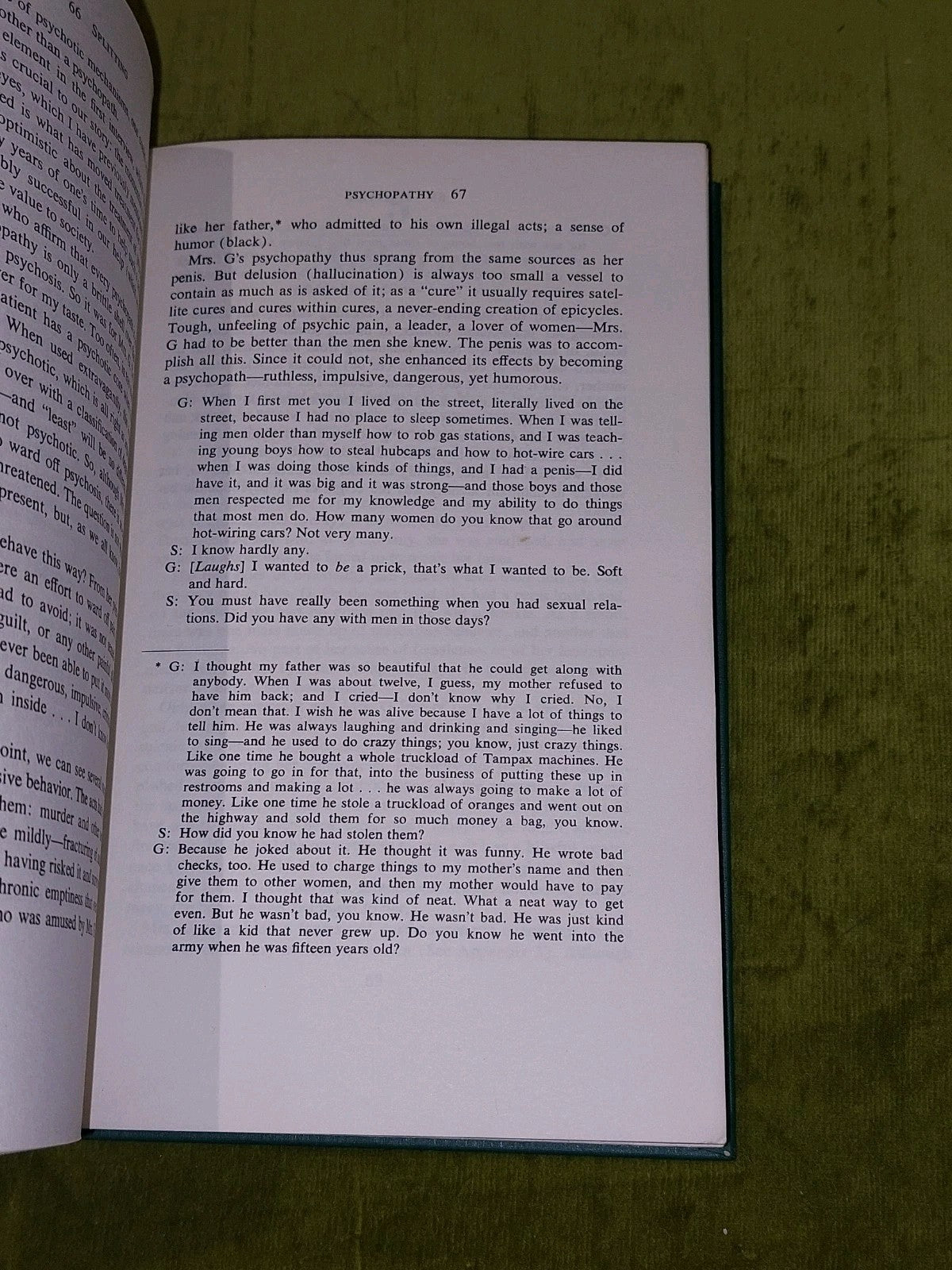 Splitting: A case of female masculinity, Robert J. Stoller (1974)6