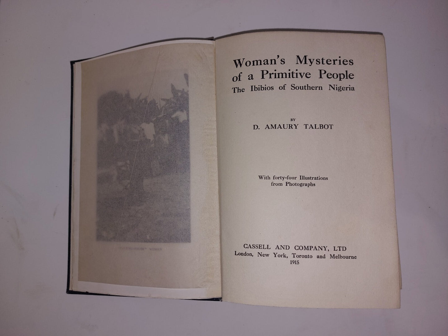 Woman's Mysteries of a Primitive People By D. Amaury Talbot (1915) Book3