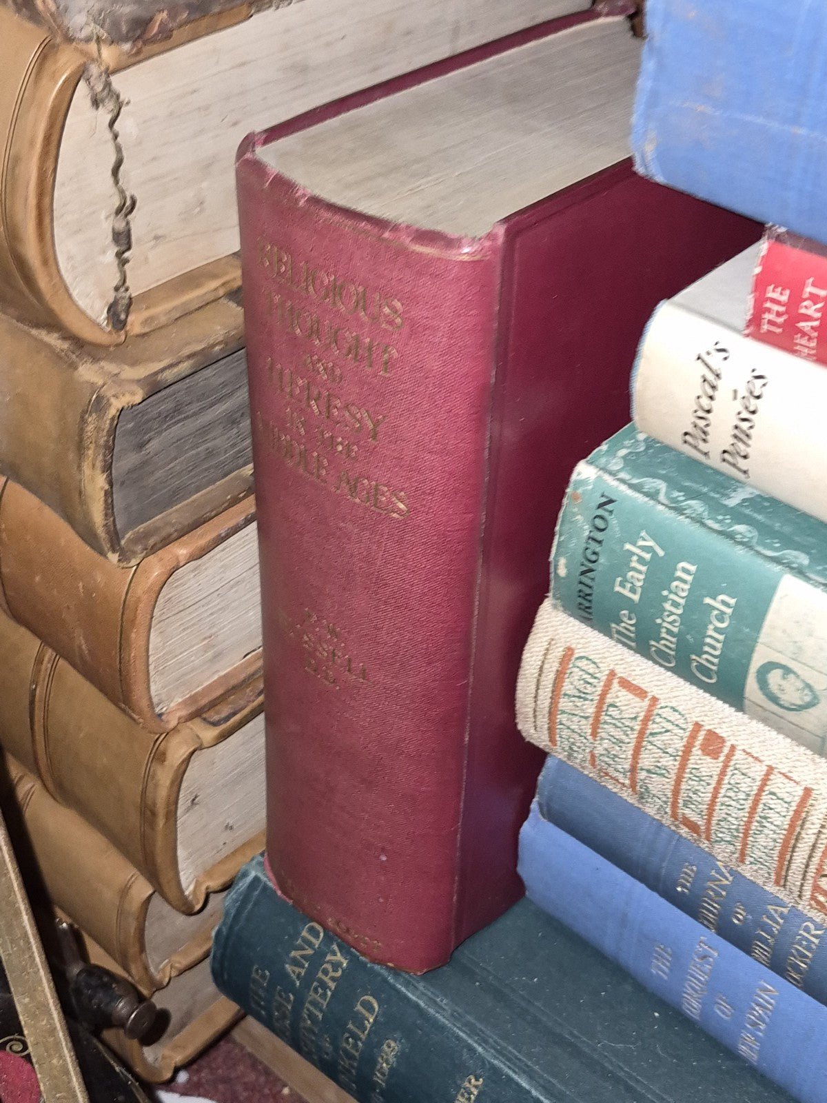 Religious Thought and Heresy in the Middle Ages (1918 First edn) Bussell5