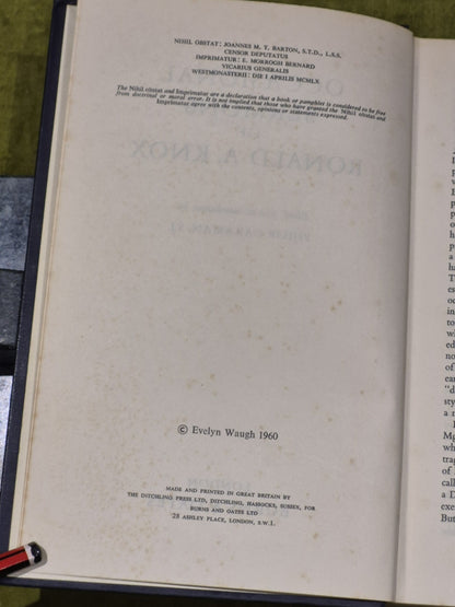 The Occasional and Pastoral Sermons of Ronald A. Knox Hardcover 1960, in 2 Vols.4