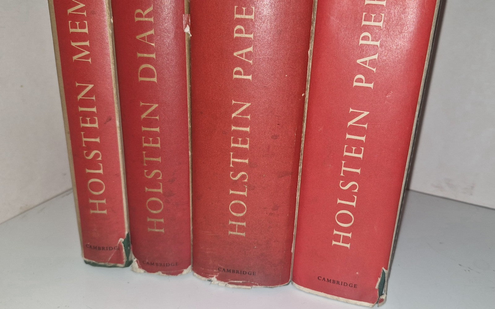 The Holstein Papers 4 Volume Hardback 1st Edition Set With Dust Jacket 1955  632