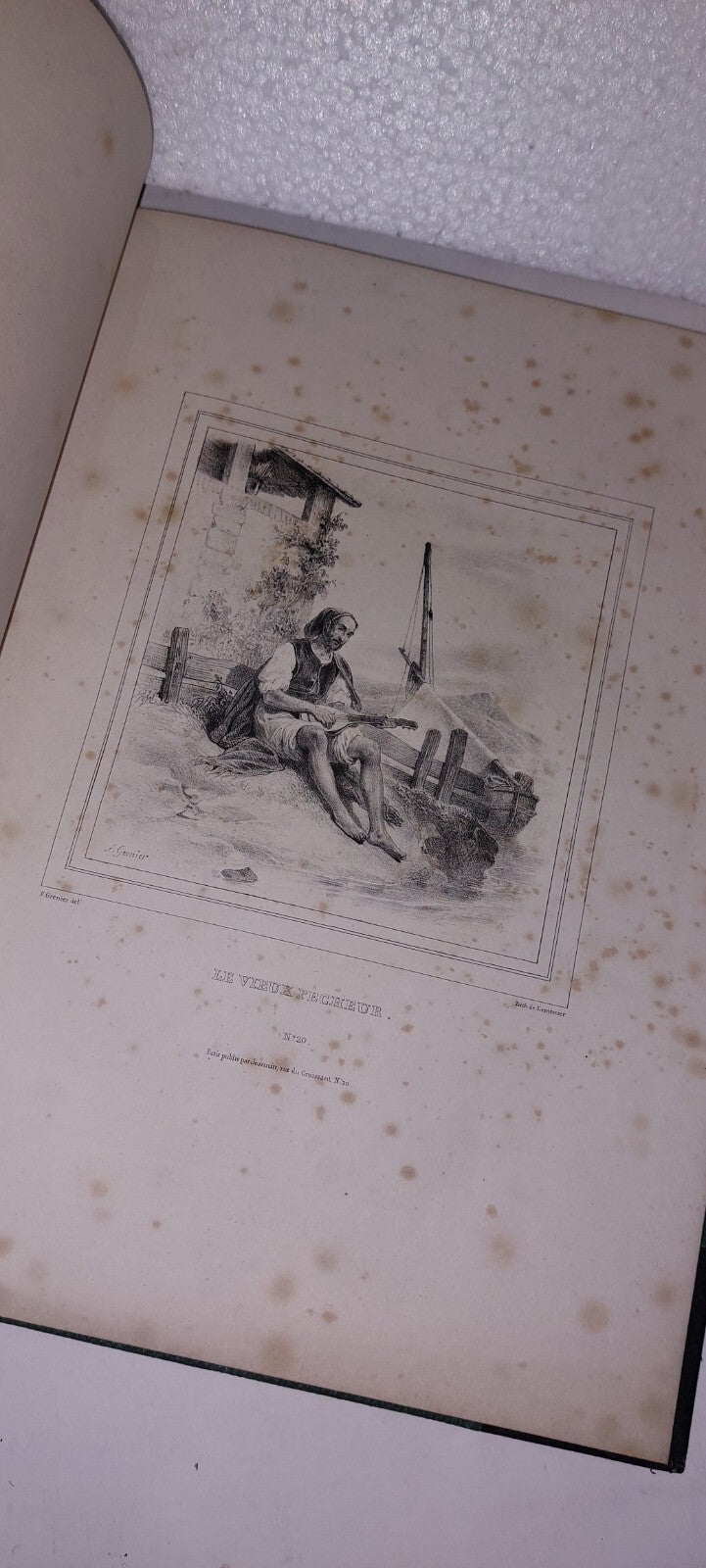 ALBUM DU MENESTREL Circs 1860 - 1880 Lithograph Plates 12