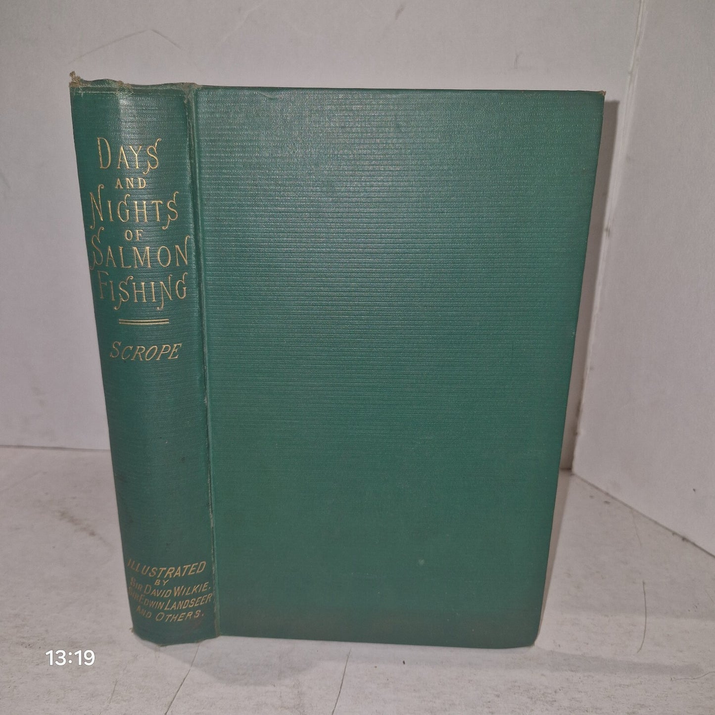 Days and Nights of Salmon Fishing William Scrope 18850