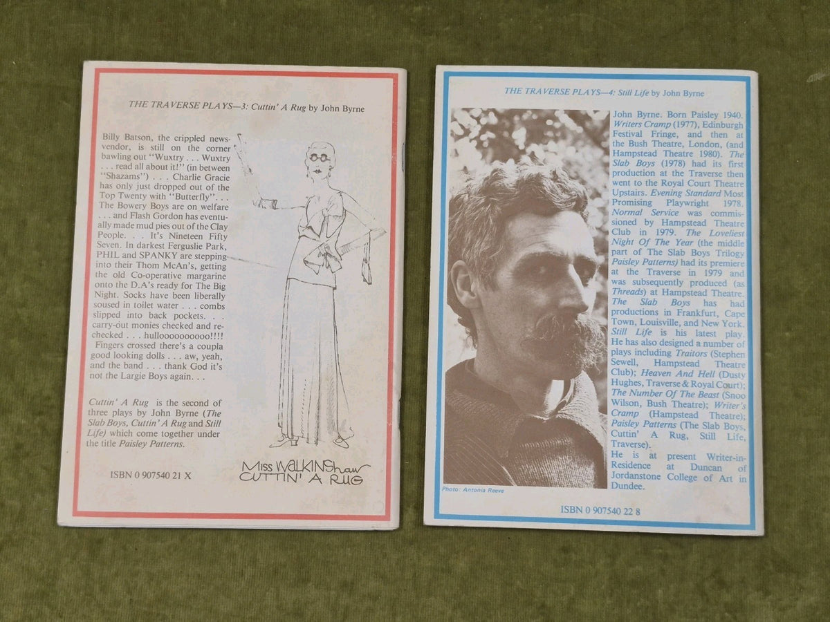 John Byrne Cutting a Rug Still Life 1982 Salamander Press Edinburgh1