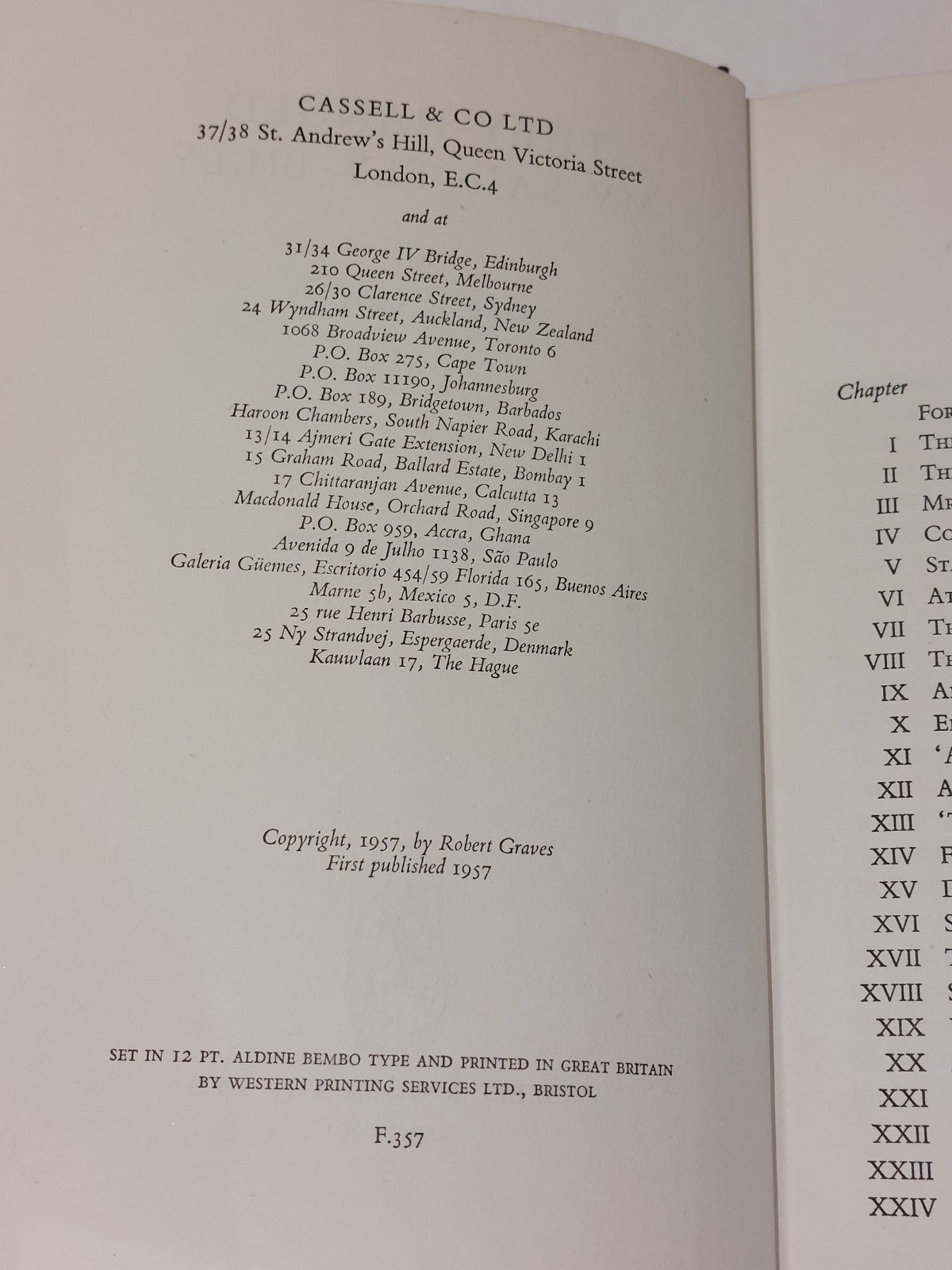 They Hanged My Saintly Billy By Robert Graves (1957) [Cassell & Co] Hb With Dj5