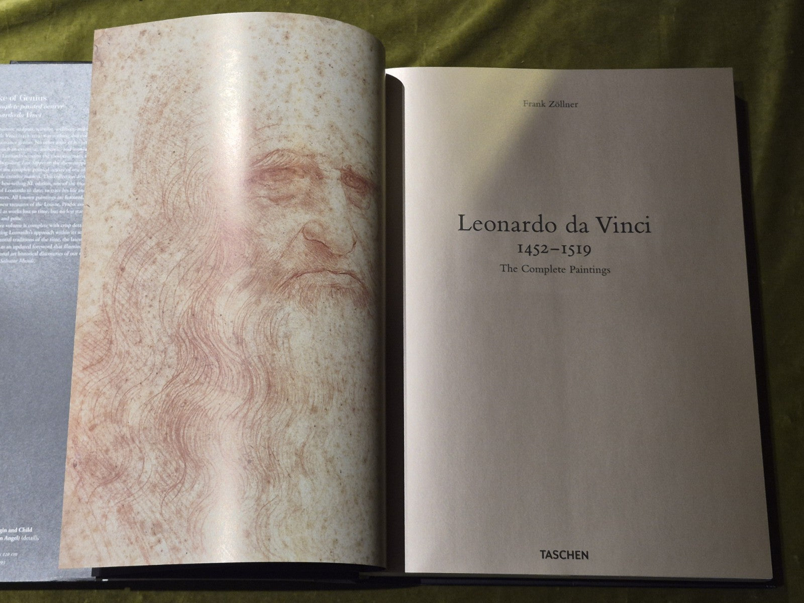 Leonardo da Vinci The Complete Paintings - Frank Zollner Taschen HB DJ3