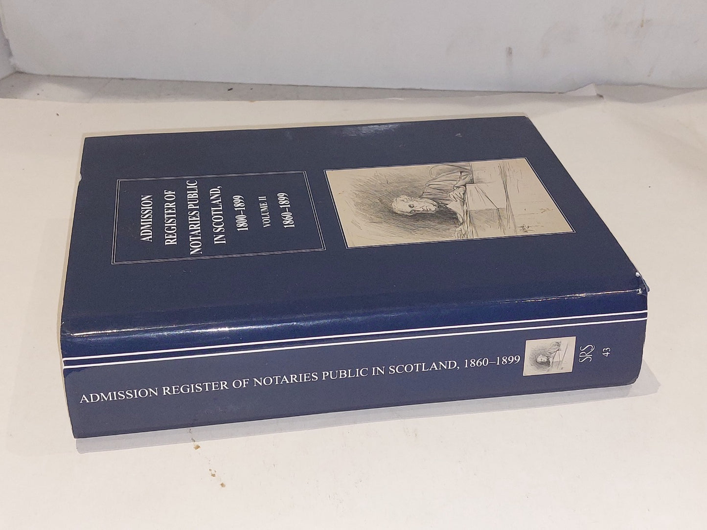 Admission Register Of Notaries Public In Scotland 18001899 [Vol. 2] Hb Book1