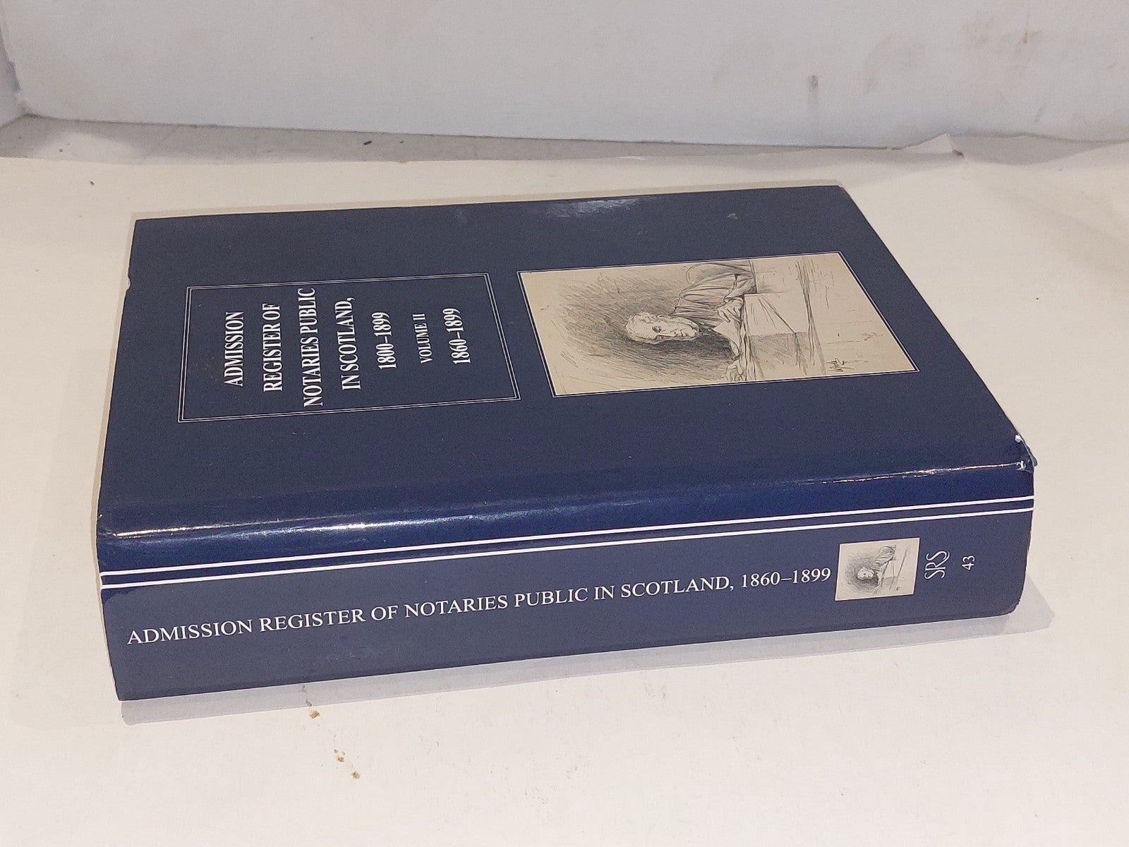 Admission Register Of Notaries Public In Scotland 18001899 [Vol. 2] Hb Book1