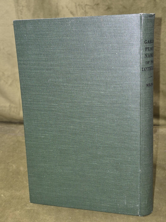 Gaelic Place Names Of The Lothians By John Milne 1912 McDougall's Educational1