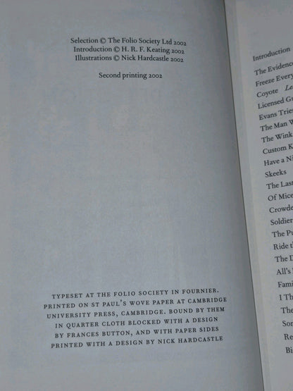 Folio Society, Great Stories Of Crime And Detective Fiction (2002 Second Print)6