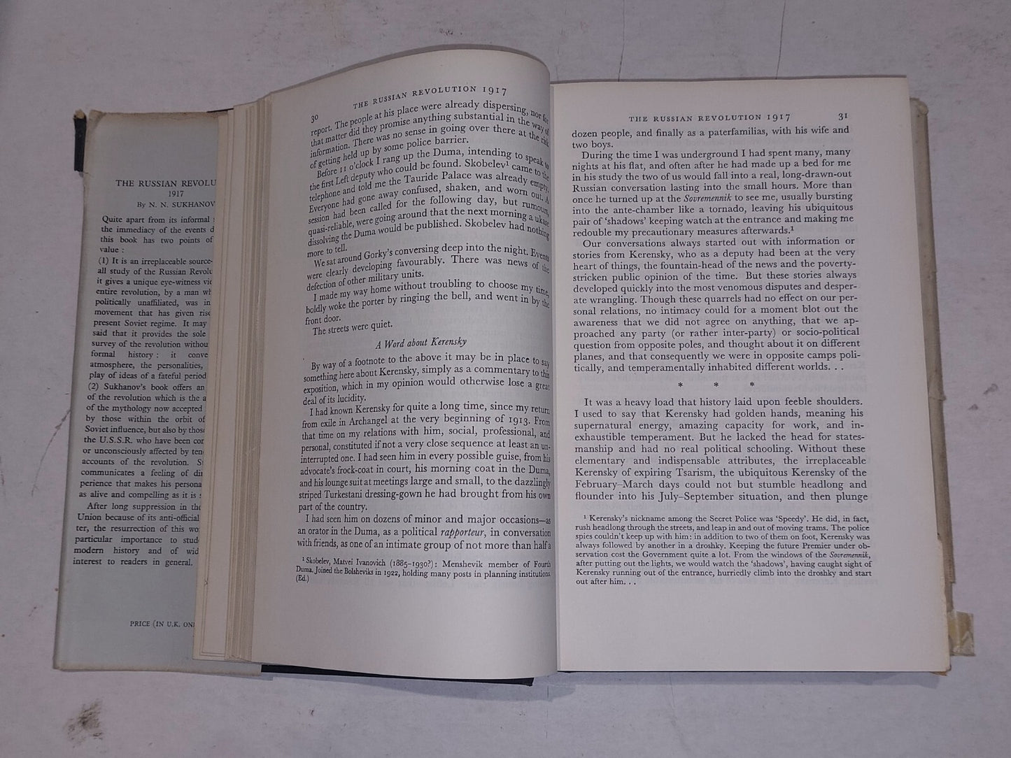 The Russian Revolution 1917 By N. N. Sukhanov 1955 Oxford University Press...5