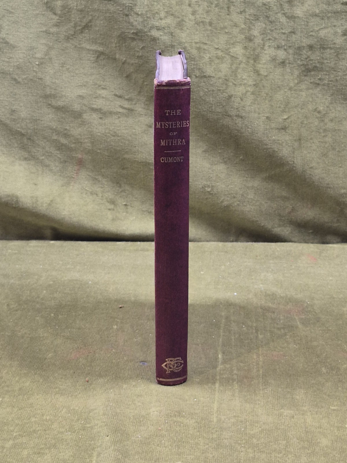 The Mysteries of Mithra - Franz Cumont , Open Court 1903 1st English Edition2