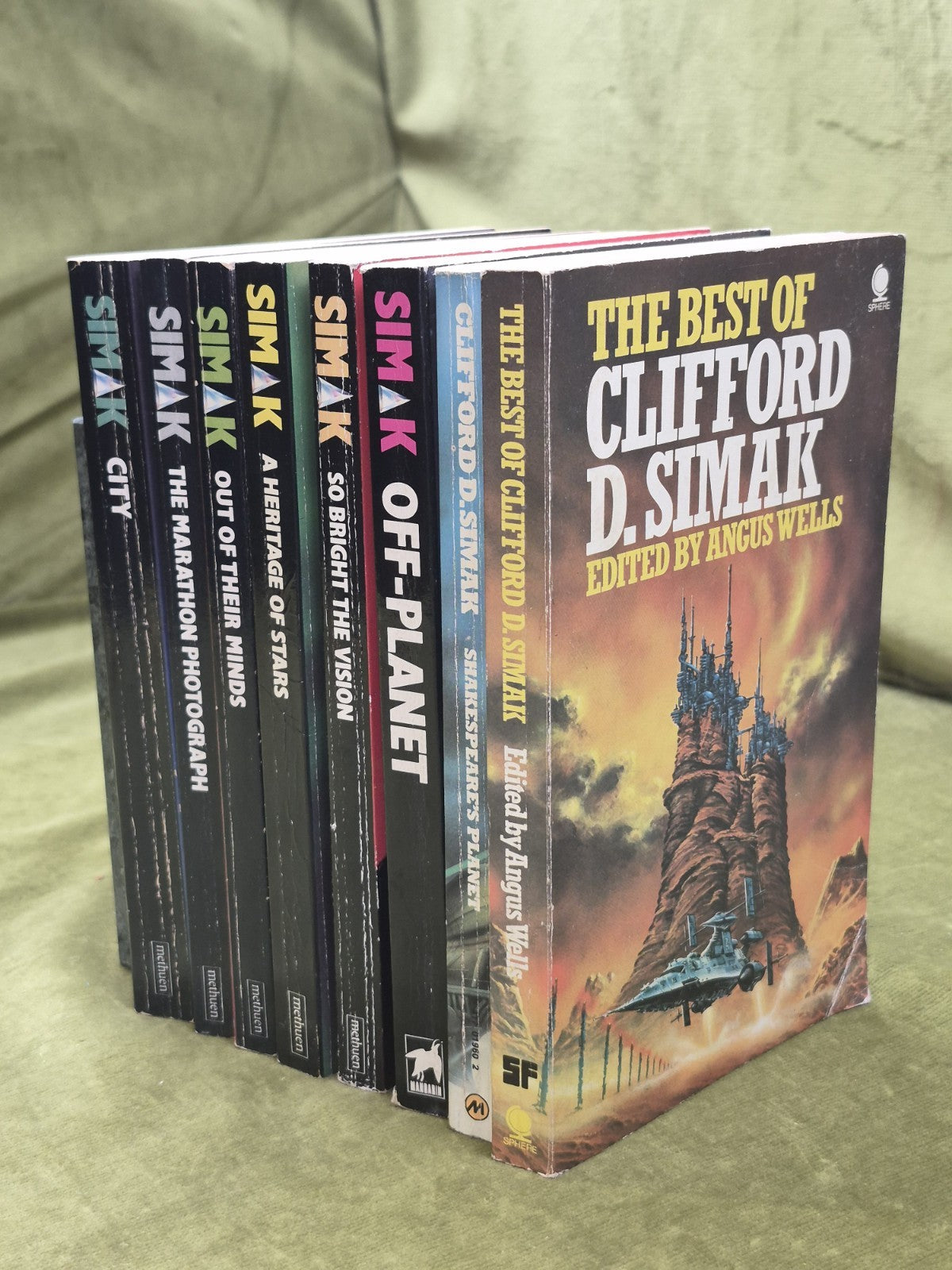 Clifford Simak Job Lot City Shakespeare's Planet So Bright the Vision Off-Planet0