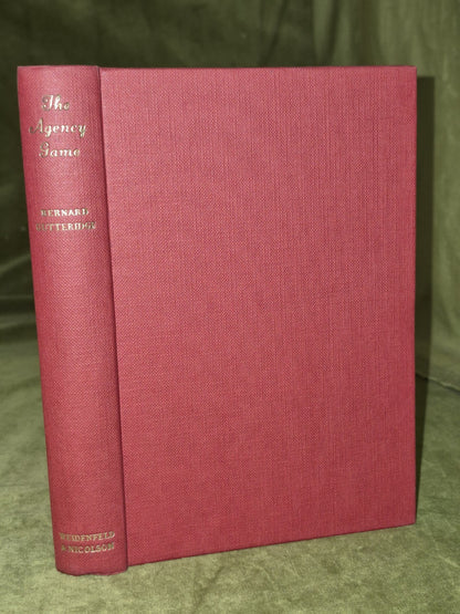 The Agency Game. Bernard Gutteridge. 1st edition 1954 HB DJ2