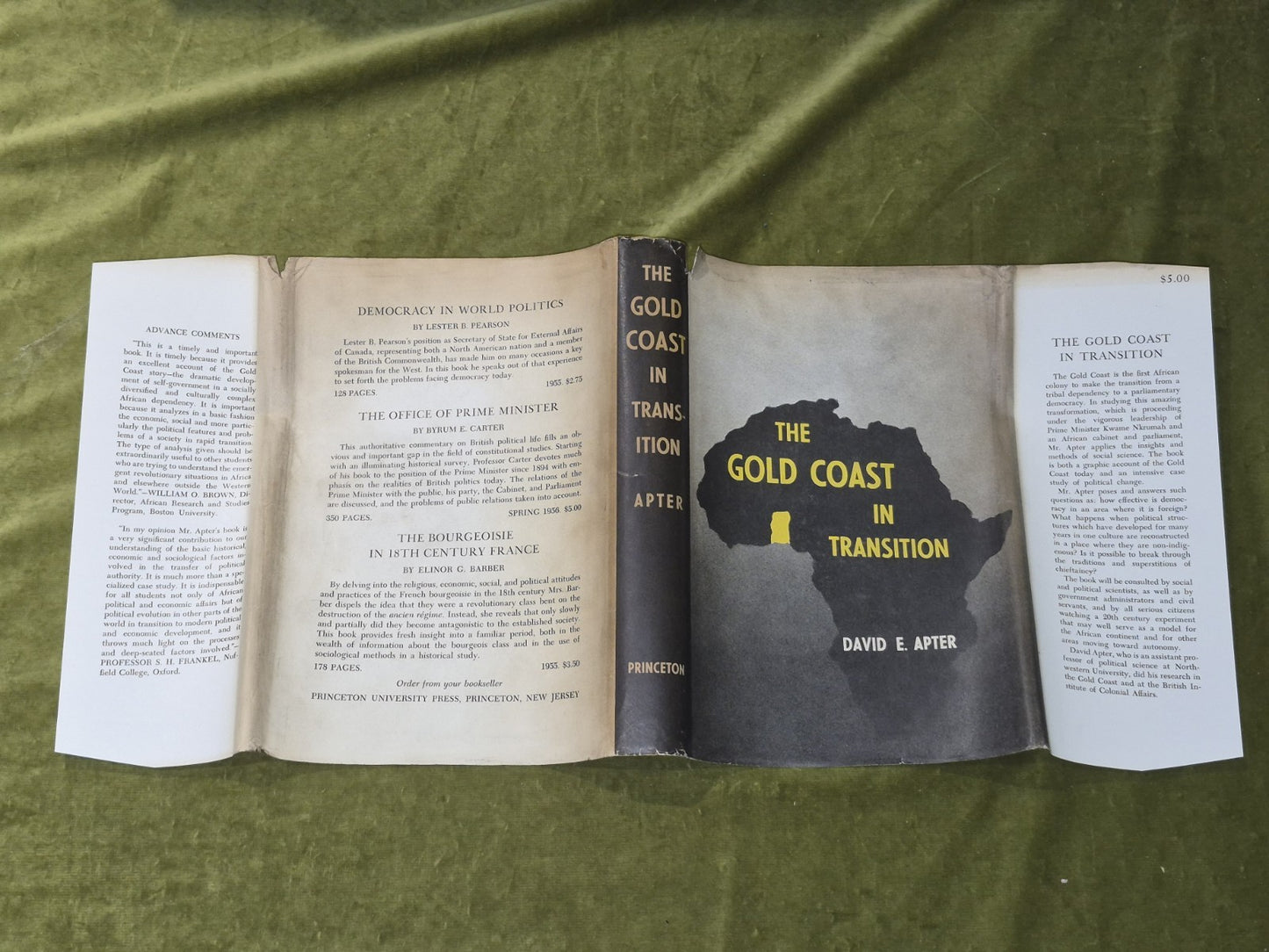 David E Apter / The Gold Coast in Transition 1st Edition 19553
