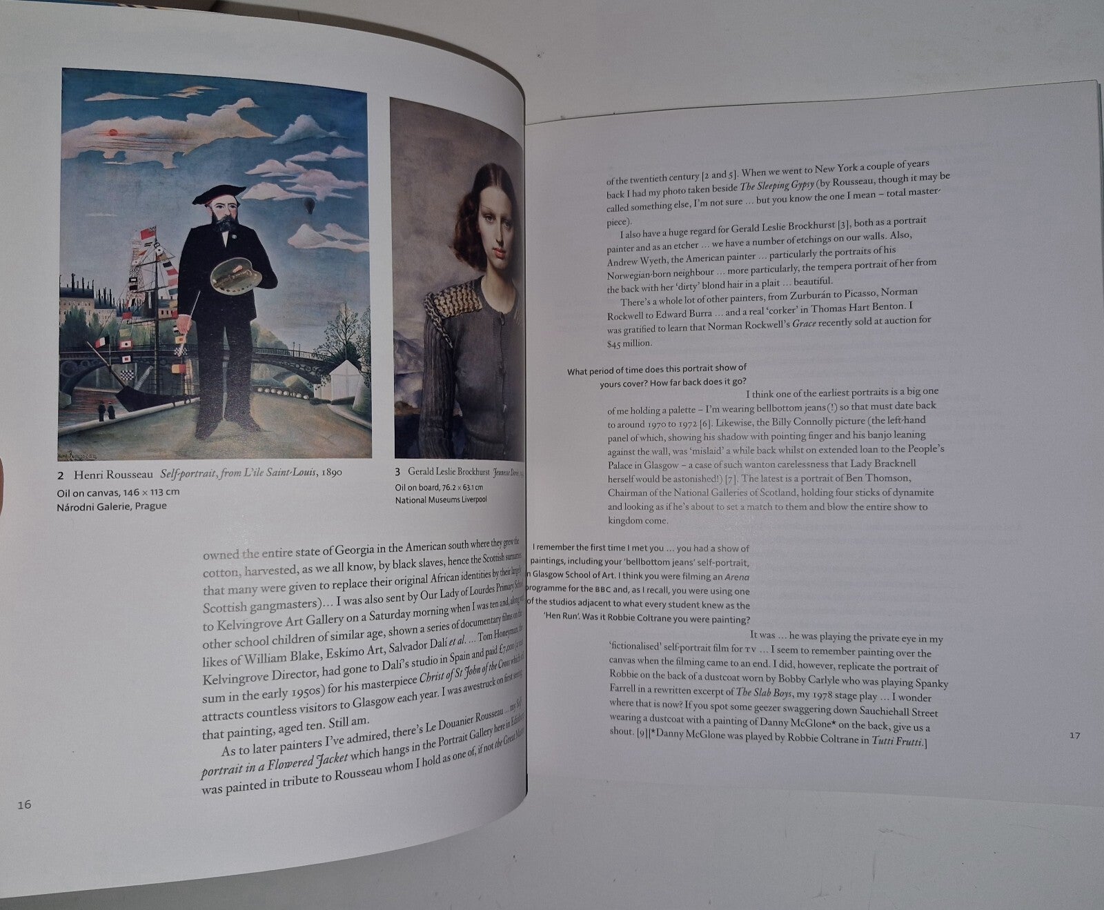 Julie Lawson : John Byrne: Sitting Ducks. National Gallery Scotland 20144