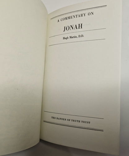 A Commentary on Jonah by Martin, Hugh. Geneva Series Of Commentaries 19783