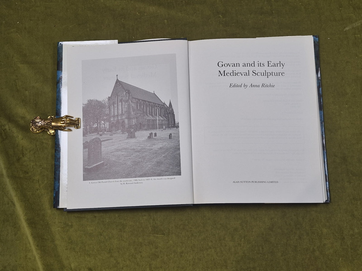 Anna Ritchie GOVAN AND ITS EARLY MEDIEVAL SCULPTURE Sutton 1994 1st HB DJ3