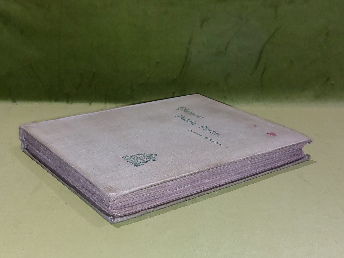 Glasgow Public Parks By Duncan M'Lellan (1894) [John Smith] Hb Book7