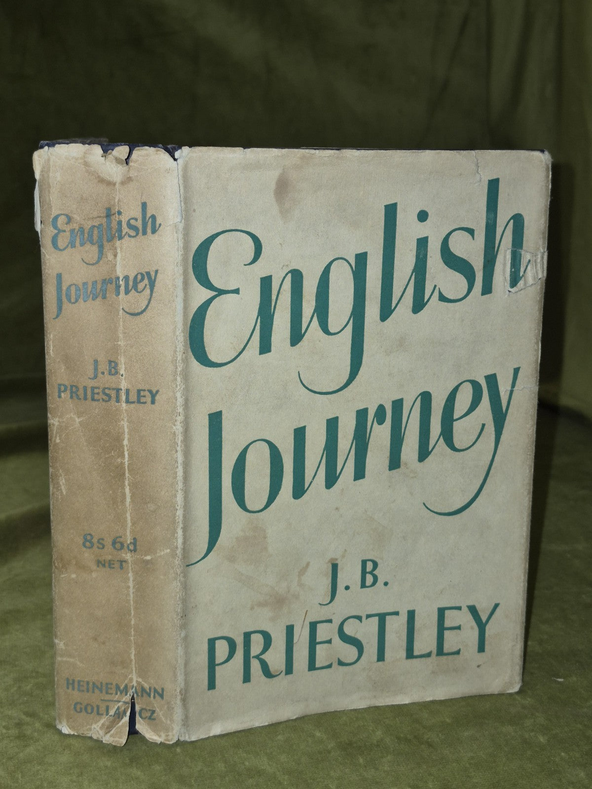 English Journey J B Priestley 1934 First Edition William Heinnemann0