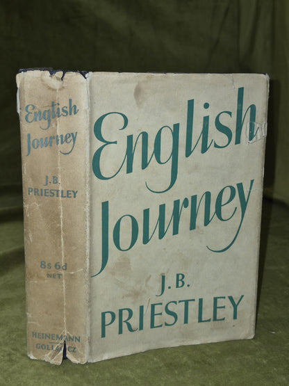 English Journey J B Priestley 1934 First Edition William Heinnemann0