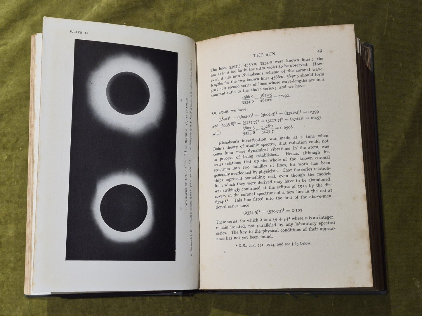 Astronomical Physics By F.J.M. Stratton ~ Methuen & Co. London, 1st Edition 19256