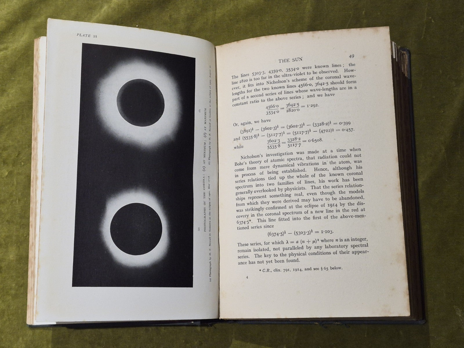 Astronomical Physics By F.J.M. Stratton ~ Methuen & Co. London, 1st Edition 19256