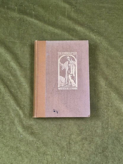 1926 The Connoisseur and Other Stories by Walter de la Mare Collins 19261