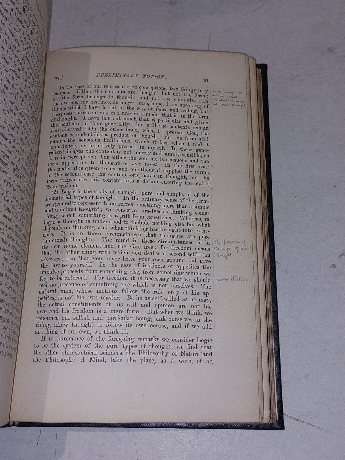 Logic Of Hegel With Prolegomena By William Wallace (1874) 1st Ed Hb Bokk5