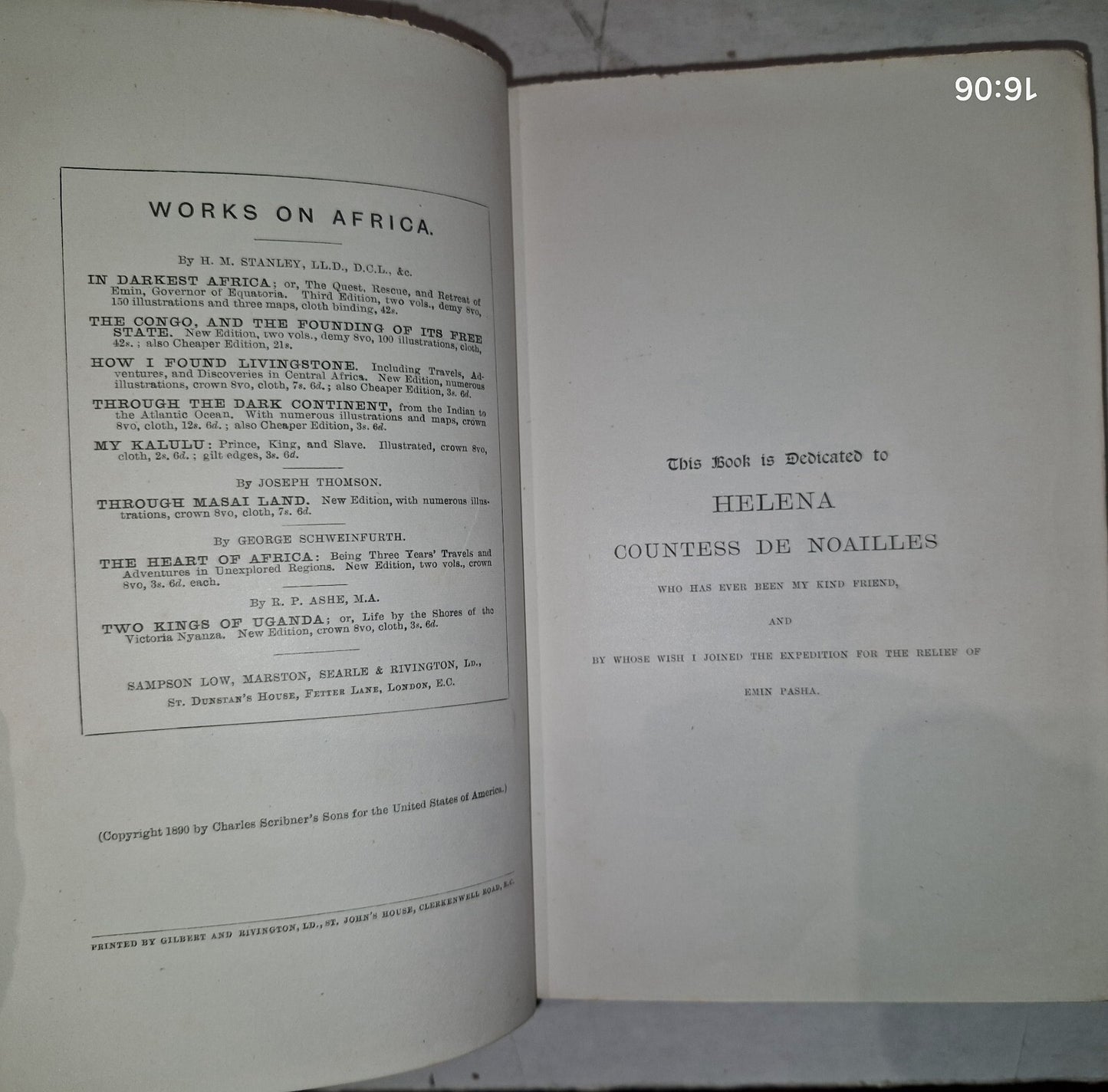 1890 Emin Pasha and the Rebellion at the Equator A.J. MounteneyJephson.8