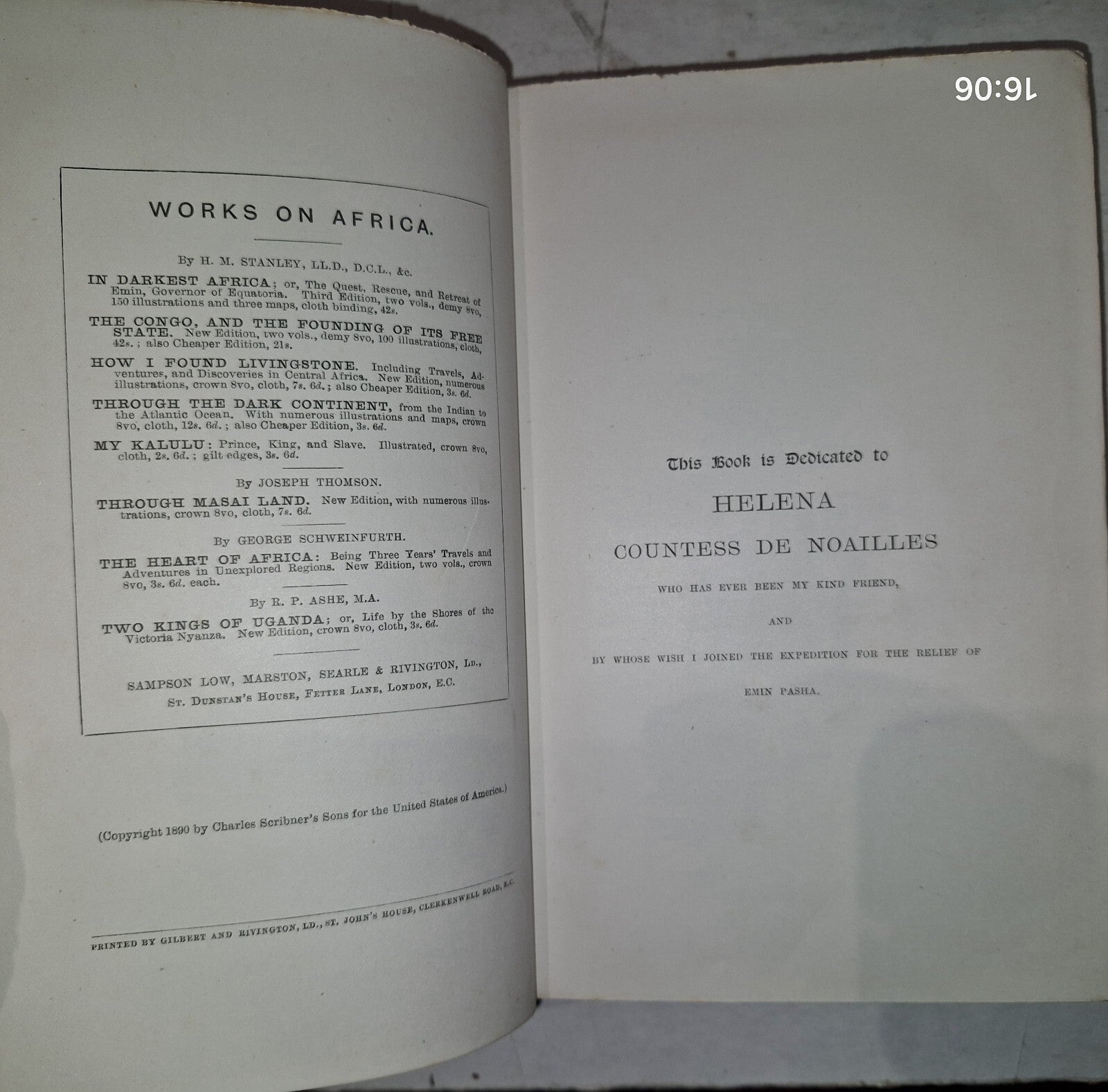 1890 Emin Pasha and the Rebellion at the Equator A.J. MounteneyJephson.8