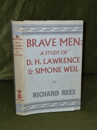 Brave Men - A Study of D. H. Lawrence & Simone Weil (1958 First) Richard Rees0