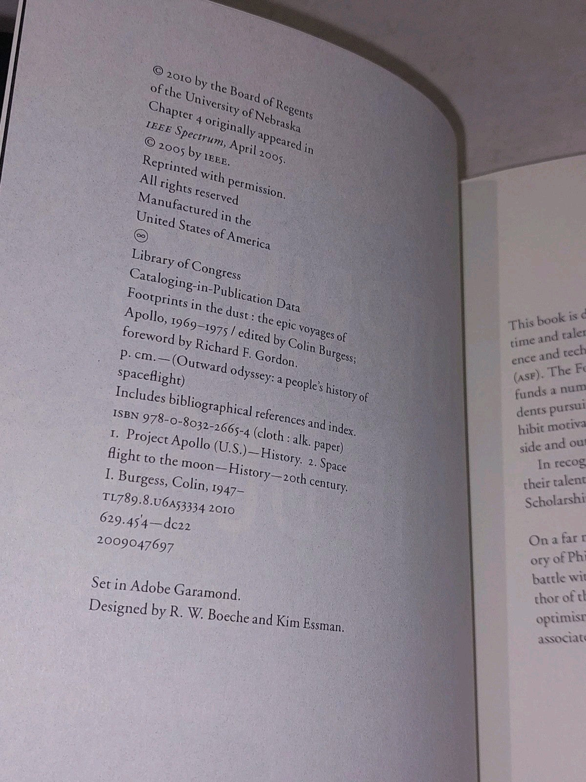 Footprints in the Dust: The Epic Voyages of Apollo (19691975) Colin Burgess hb3